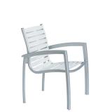 ribbon segment dining chair for outdoor