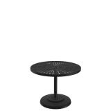 La'Stratta 36" Round KD Pedestal Dining Umbrella Table